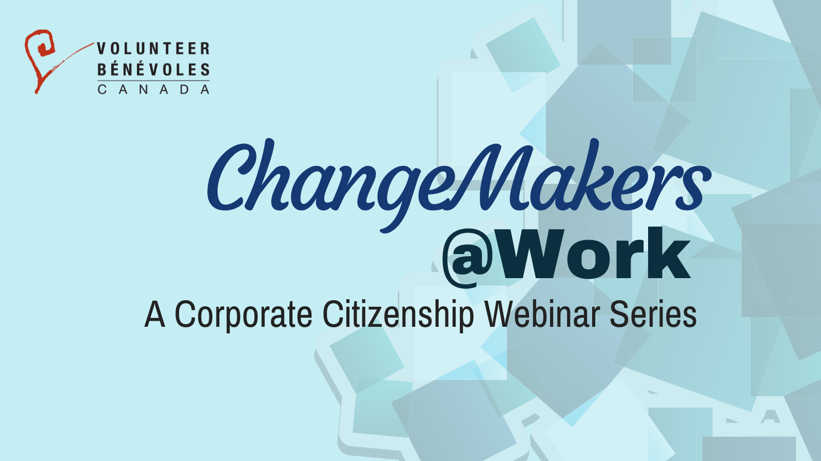 Changemakers At Work Corporate Citizenship Webinar Series